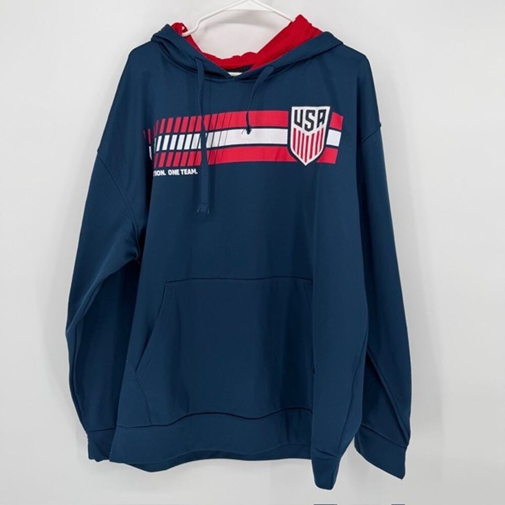 Icon Sports USMNT Soccer Hoodie USA Fan Men's XL World Cup